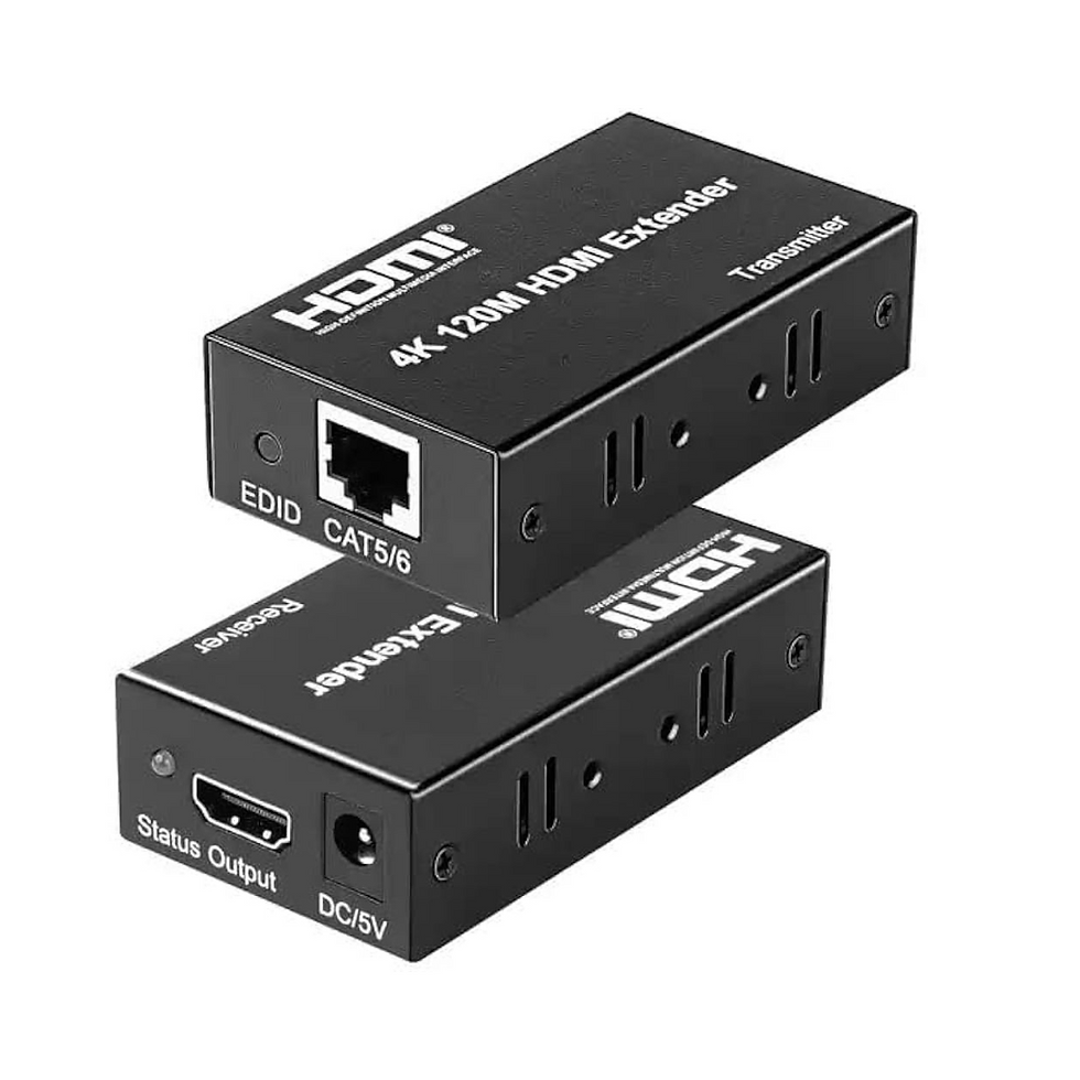 4K 120M HDMI KVM Extender By RJ45 Ethernet Cat5e Cat6 Cable Converter