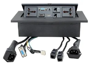 Conference Table Top Console/Pop up box