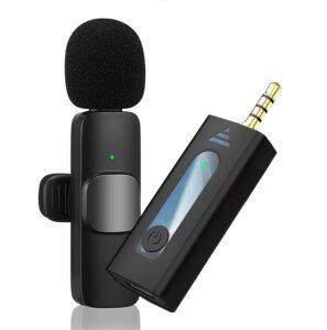 K35 Pro Wireless Microphone Lapel
