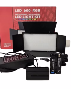 LED 600 RGB Professional Photo & Video LED Light Kit