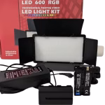 LED 600 RGB Professional Photo & Video LED Light Kit
