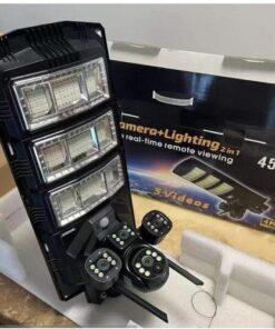 V380 Pro Solar Street Light Ptz Flood Light 4G Camera 450W