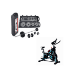 Ultimate Fitness Duo (Spin Bike + 50KG Dumbbell Set)