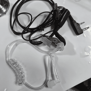 2 Pin FBI Earpiece for Walkie Talkie