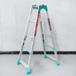6 Step multifuctional foot adjustable ladder