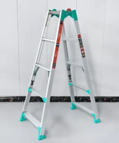 6 Step multifuctional foot adjustable ladder