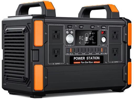 Portable solar generator 600w