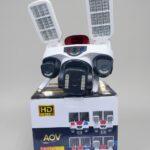 V380 Pro AOV Solar PTZ Camera with 4 Camera Lenses
