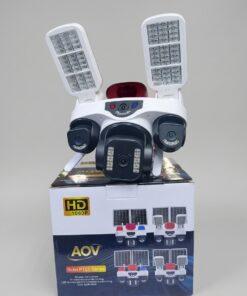 V380 Pro AOV Solar PTZ Camera with 4 Camera Lenses