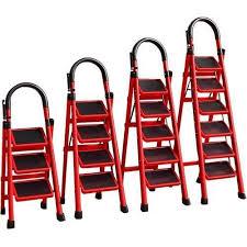 7 Step Steel folding ladder